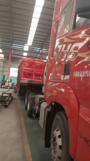 Construction hoist parts shipment cover